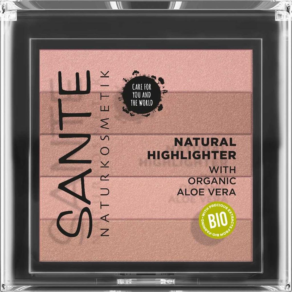 SANTE Natural Highlighter 01 Nude, Puder, Nude, Produktbild 
