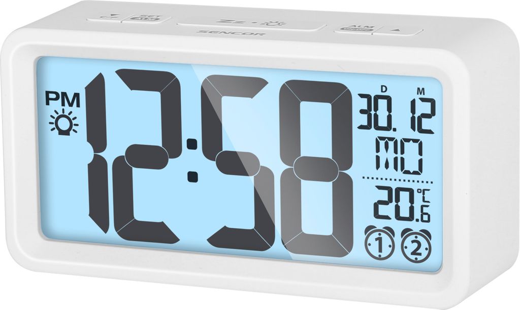 SENCOR SDC 2800 W - Digitálne hodiny s budíkom a Obrázok produktu 