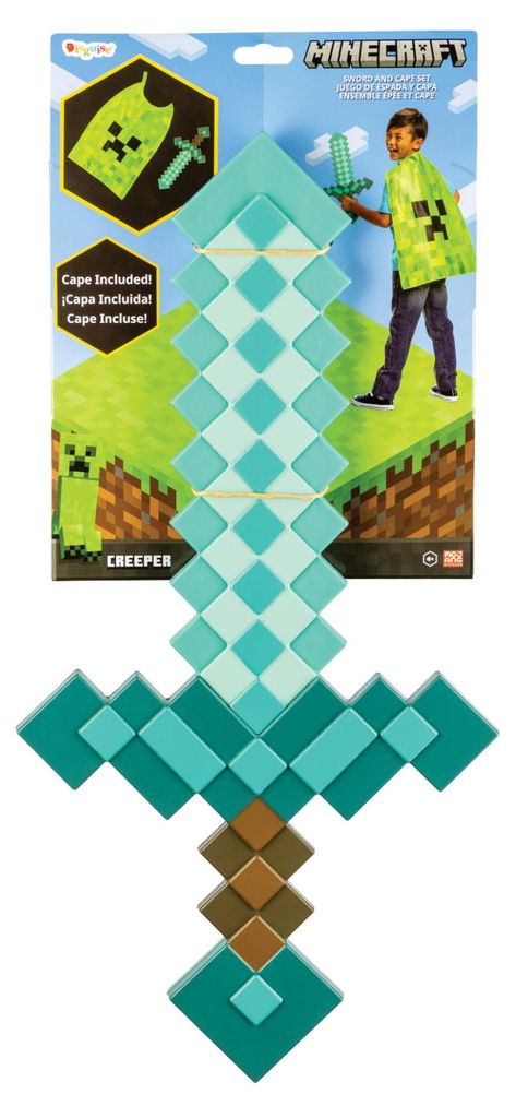Minecraft set schwert, umhang größe uni. Produktbild 