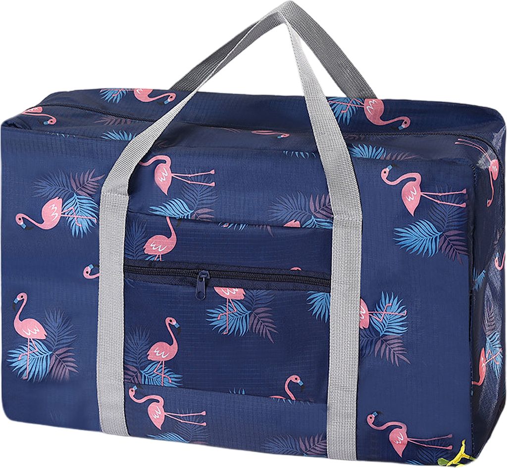 Faltbare Reisetasche, Tragetasche, Handgepäck, große Kapazität, wasserdicht, tragbare Aufbewahrungstasche mit Reißverschluss