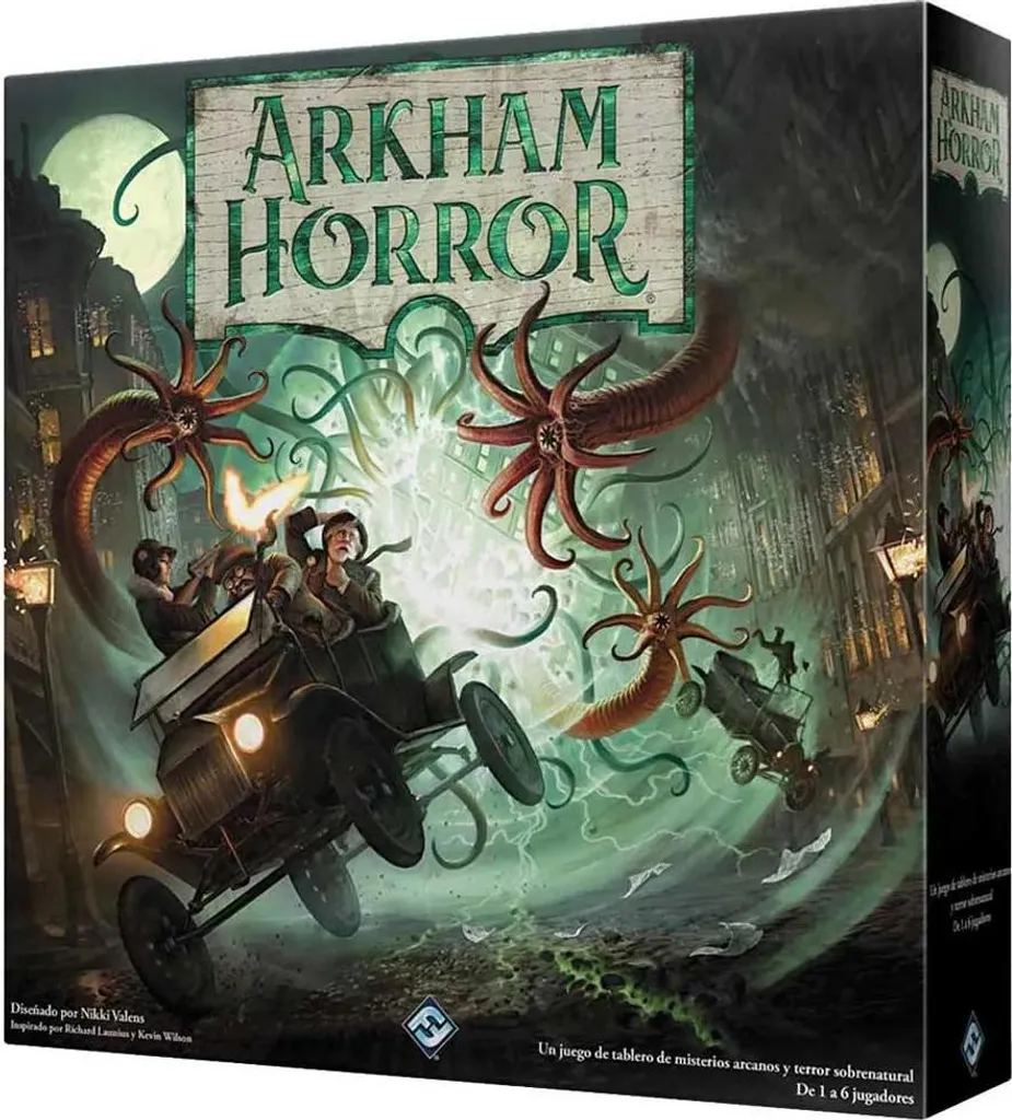 Jeu Arkham Horror 3 - Idéal pour Soirée Jeux de Société Entre Amis 14+