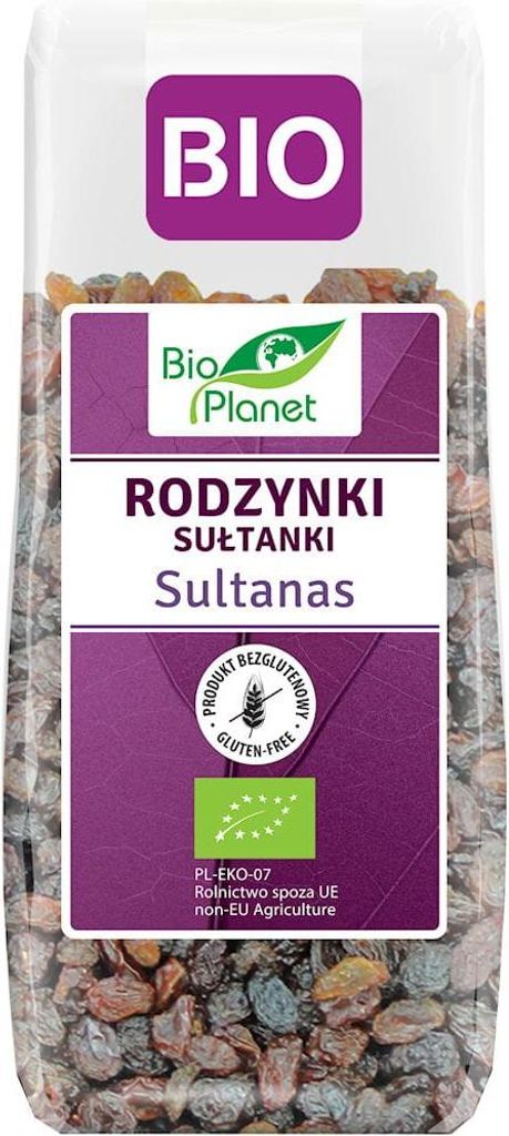 GLUTENFREIE SULTANA-ROSINEN 200 g – PLANET