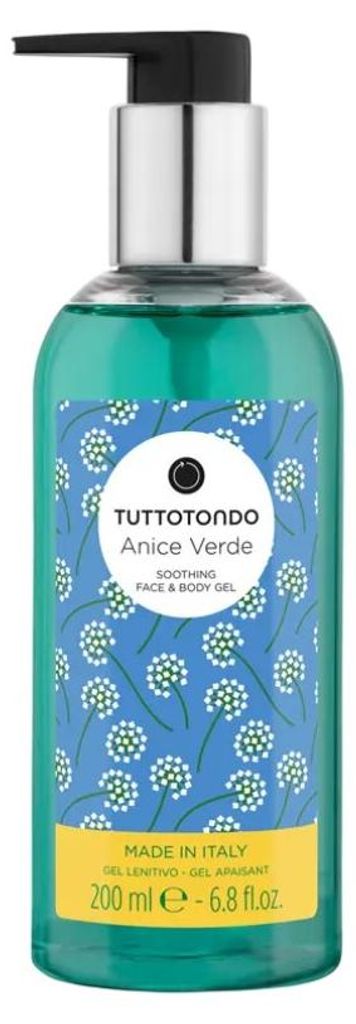 TUTTOTONDO Anice verde Gel lenitivo viso e corpo 200ml Immagine del prodotto 