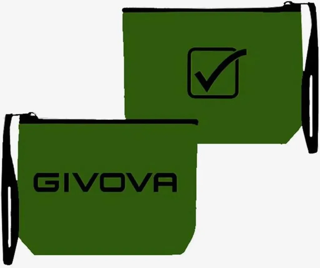 Pochette Givova Néoprène Résistante Army Green et Noir Multi-usage