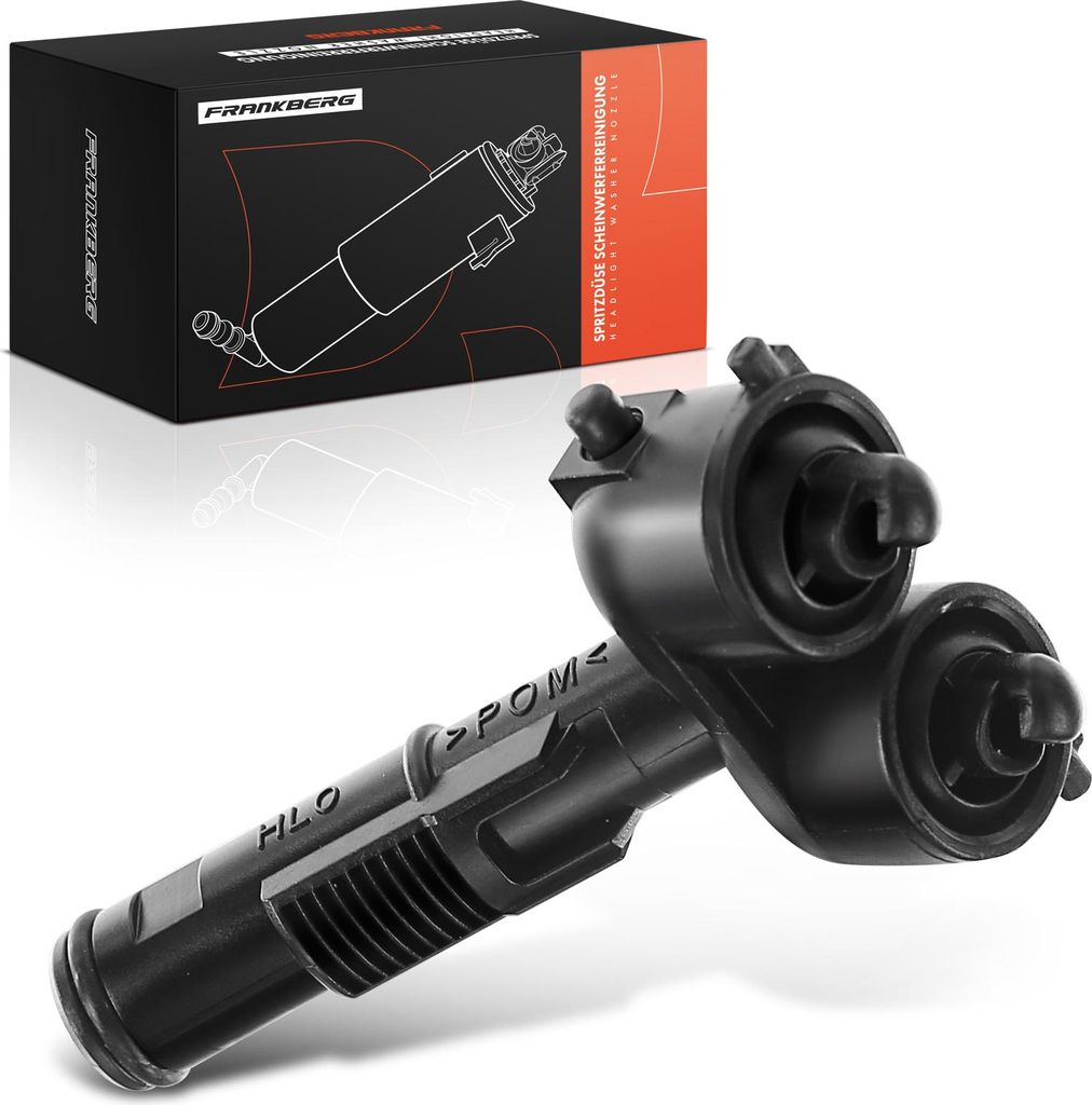 Frankberg 1x Scheinwerferreinigung Waschwasserdüse Vorne Rechts für VW Touareg 7LA 7L6 7L7 2007-2010