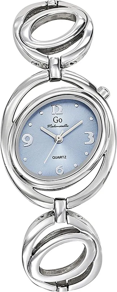 Montre Analogique Femme en Argent avec Bracelet Métal Chic Girl Only