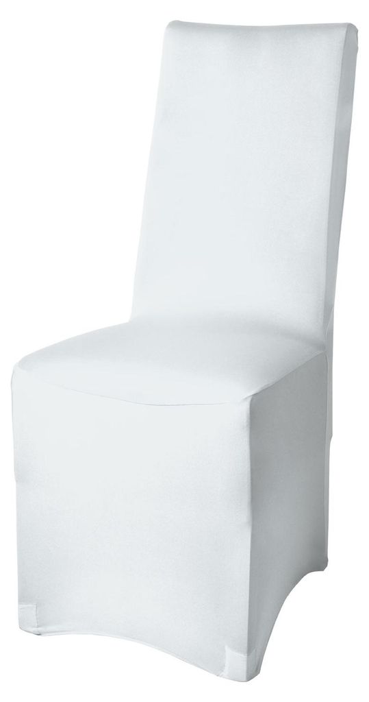 Beautissu Bankett Stuhlhusse Leona, 45x90cm, Weiß Produktbild 