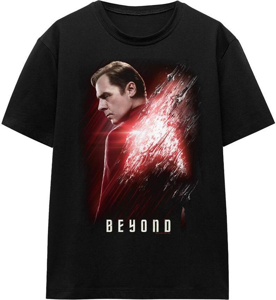 Star Trek Beyond - T-Shirt für Herren/Damen Uni TV16067 (S) (Schwarz)