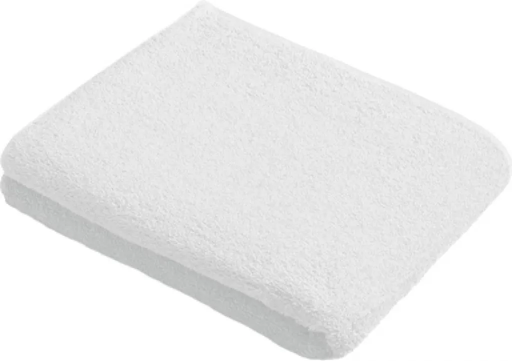 Serviette de bain Vossen 116066 anti-peluches 100x150 cm blanc doux