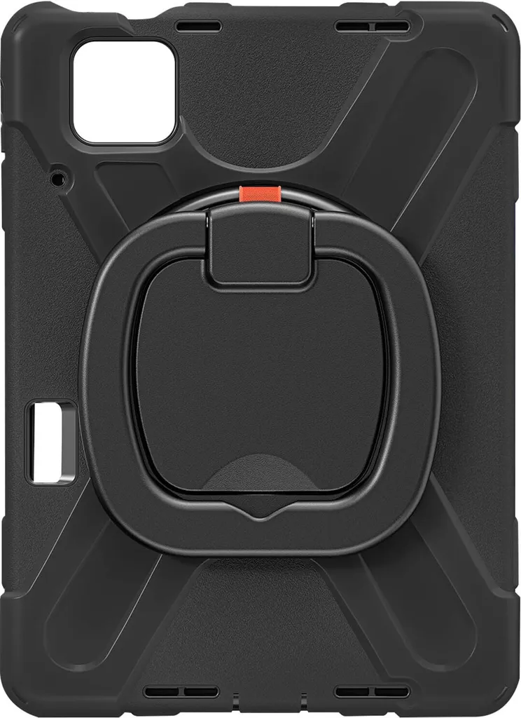 Xiaomi Pad 6 Custodia antiurto ibrida con cinghia di trasporto/supporto, nero