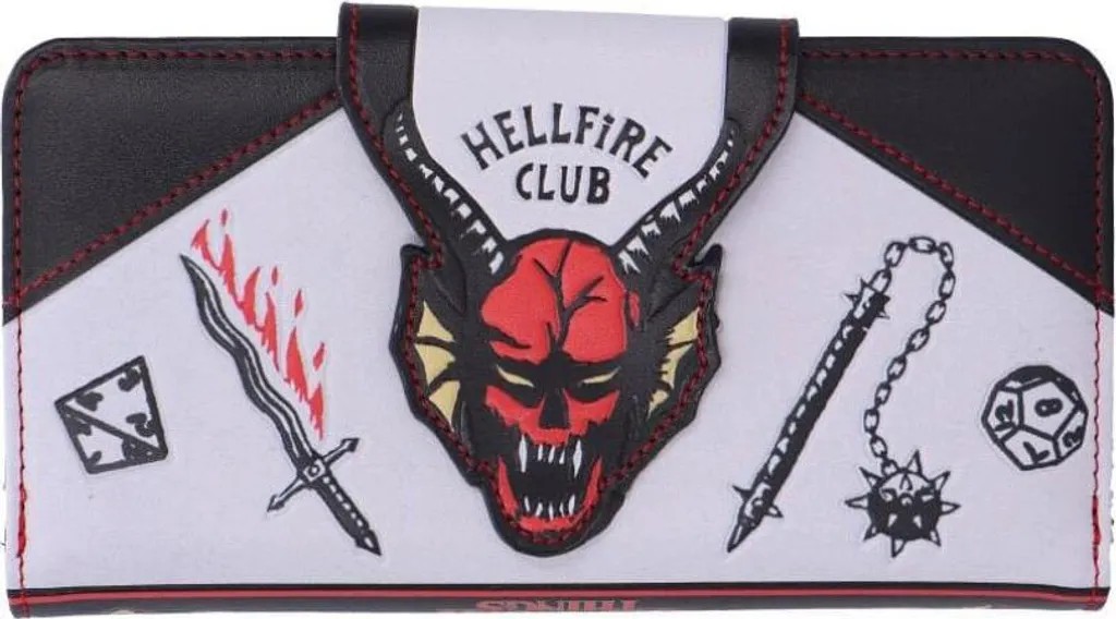 Porte-monnaie Hellfire Club Stranger Things 10 cm pour les fans