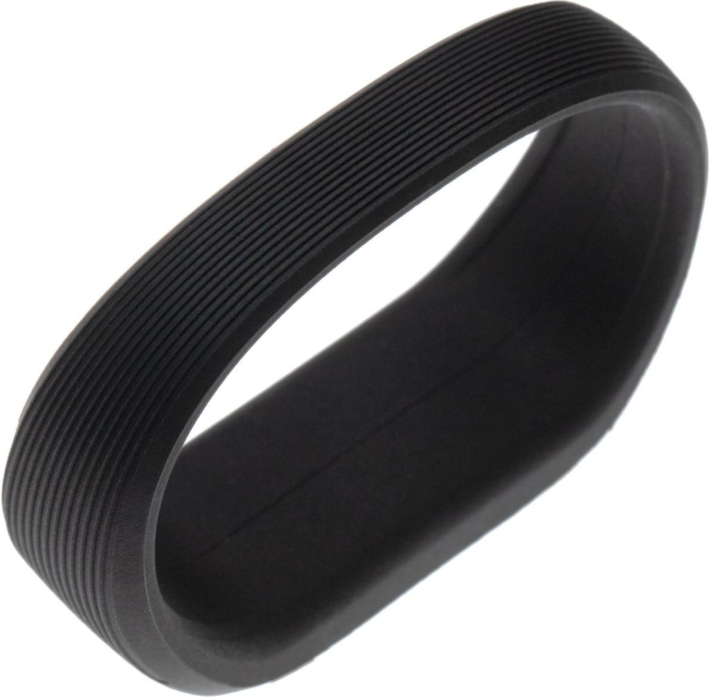 vhbw TPE Ersatz Armband Kinder kompatibel mit Garmin Vivofit 3, JR2, JR Fitnessuhr, Smartwatch - schwarz