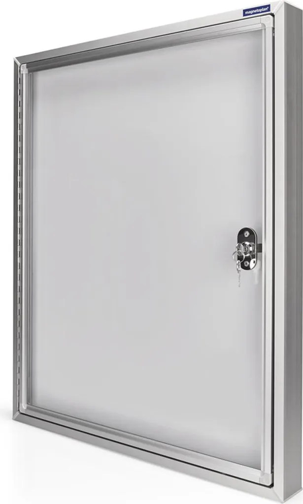 Vitrine d'affichage magnétique étanche avec cadre aluminium 4 x A4 - 9