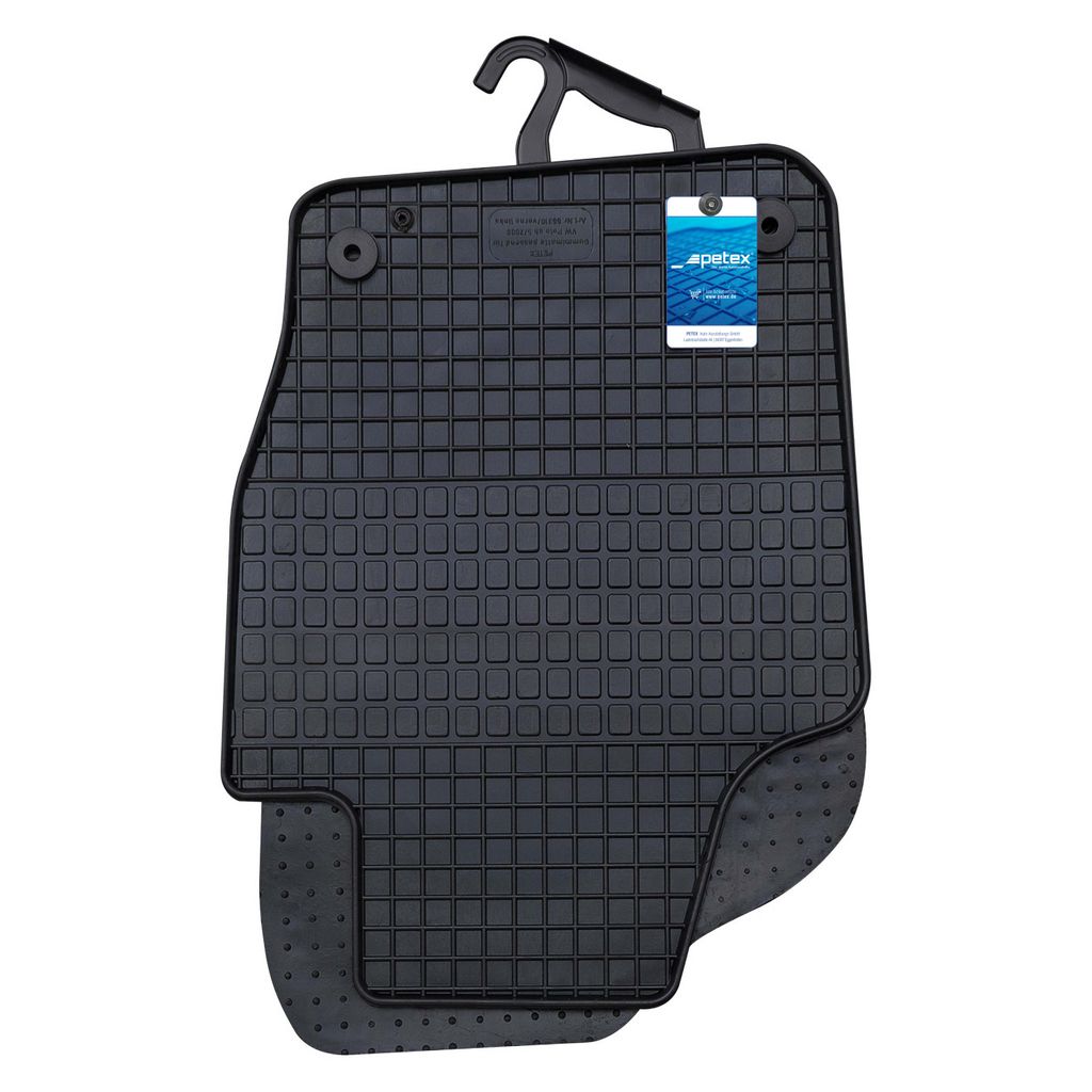 Juego de alfombrillas de goma para VW Polo (versión Imagen del producto 