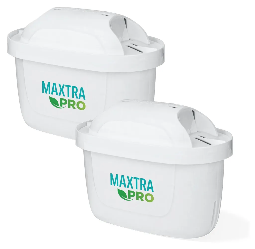 Set di 2 filtri per acqua Brita Maxtra PRO contro il calcare e il cloro
