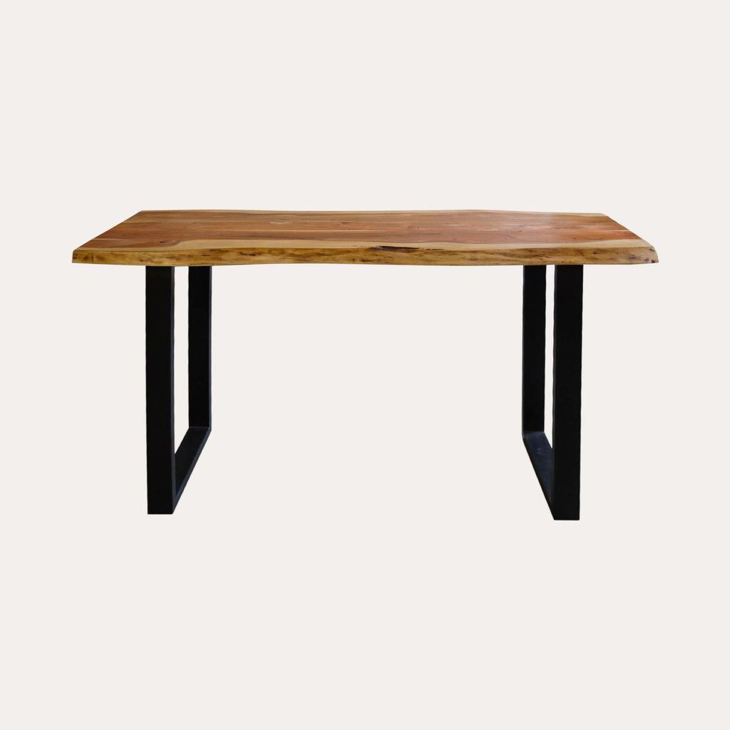KEYHOMESTORE | Industrieller Konsolentisch aus Eisen und Holz