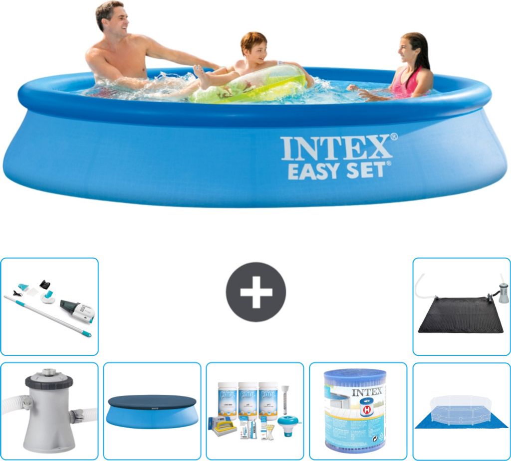 Intex runder aufblasbarer Easy Set-Schwimmpool – 305 x 61 Produktbild 