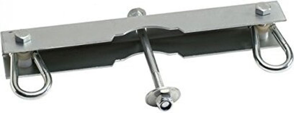 Schaukelhaken für Doppelsitzschaukel Sicherheitshaken mit 2 Karabiner für Kantholz