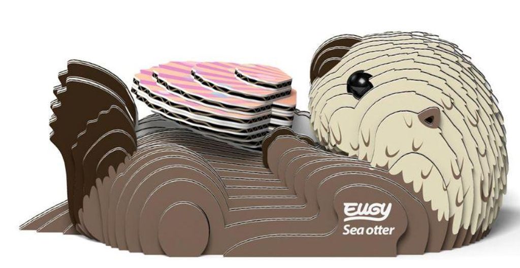 EUGY - 3D knutselset: Zeehond Productafbeelding 
