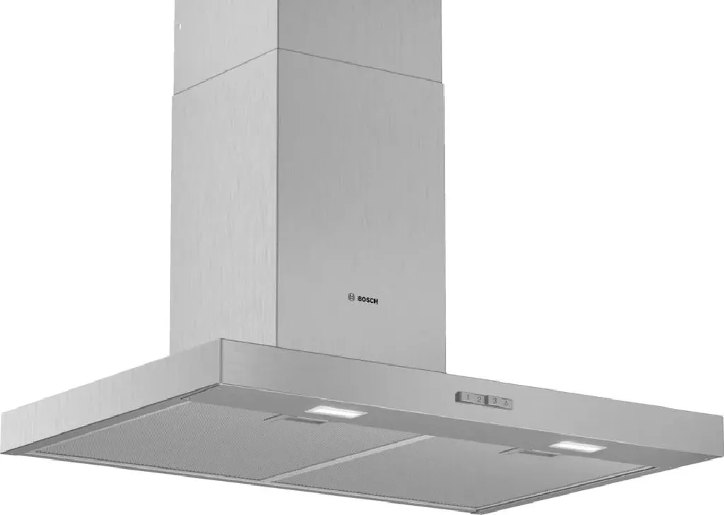 Hotte de cuisine BOSCH 51083 590 m3/h évacuation et recyclage d'air