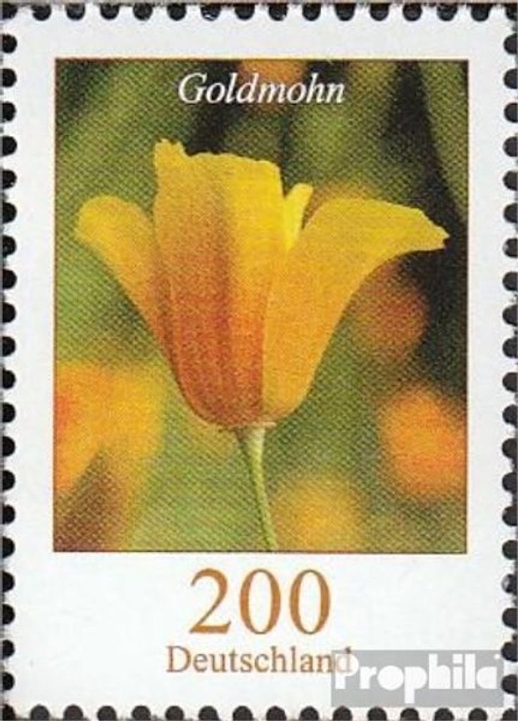 Briefmarken BRD (BR.Deutschland) 2006 Mi 2568R mit Zählnummer (kompl.Ausg.) postfrisch Blumen