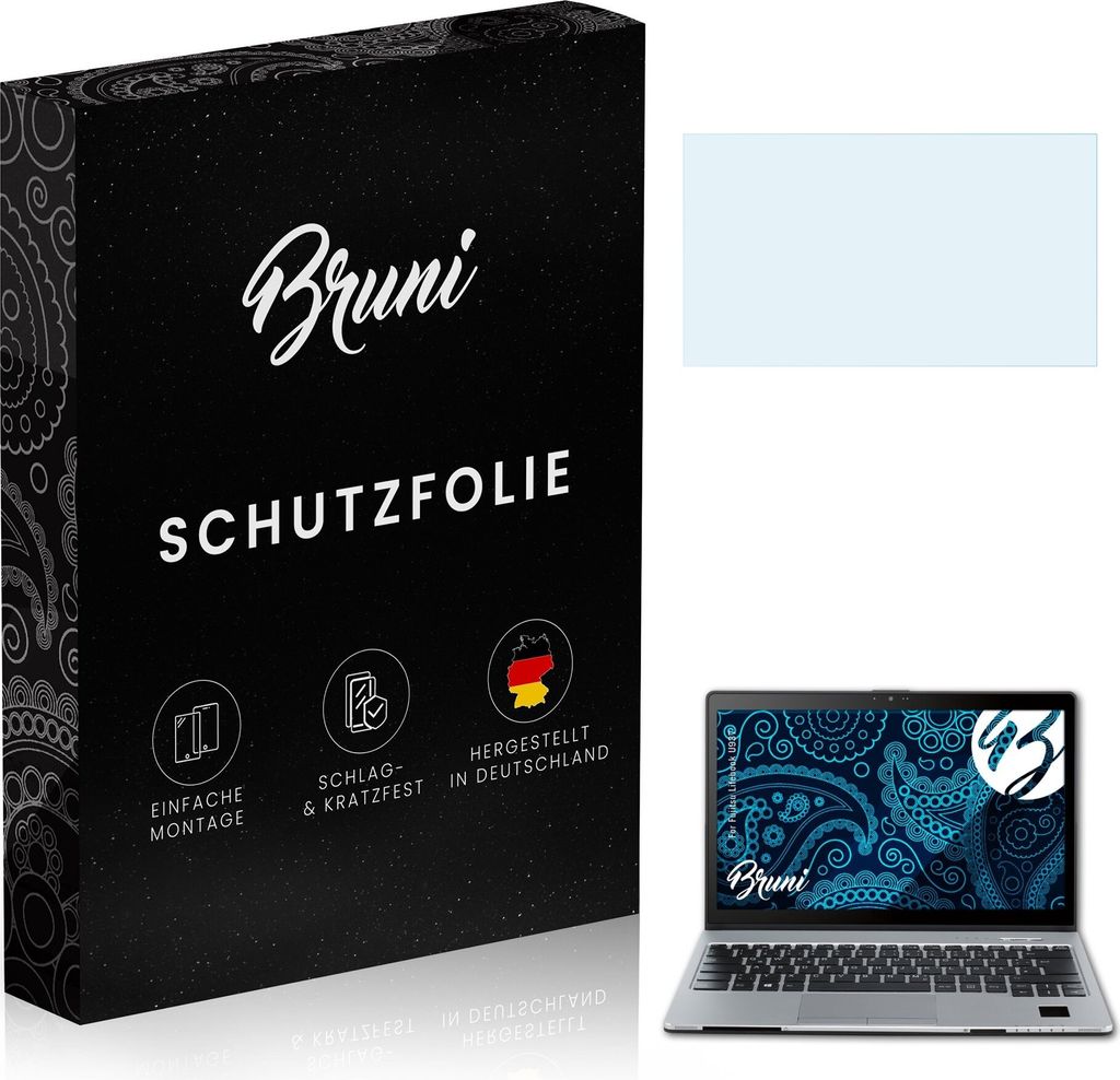atFoliX 4054274784742, Laptop Bildschirmschutz, Transparent, Fujitsu, Lifebook U937, Klare Bildschirmschutzfolie, Kratzresistent