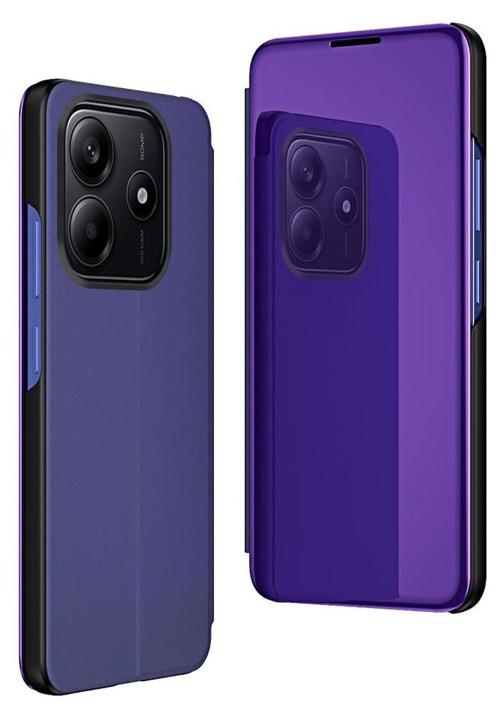 Für Xiaomi Redmi Note 14 5G View Spiegel Handy Smart Cover Produktbild 