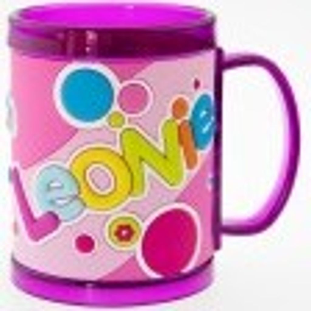 John Hinde Namensbecher für Kinder Name Leonie Produktbild 