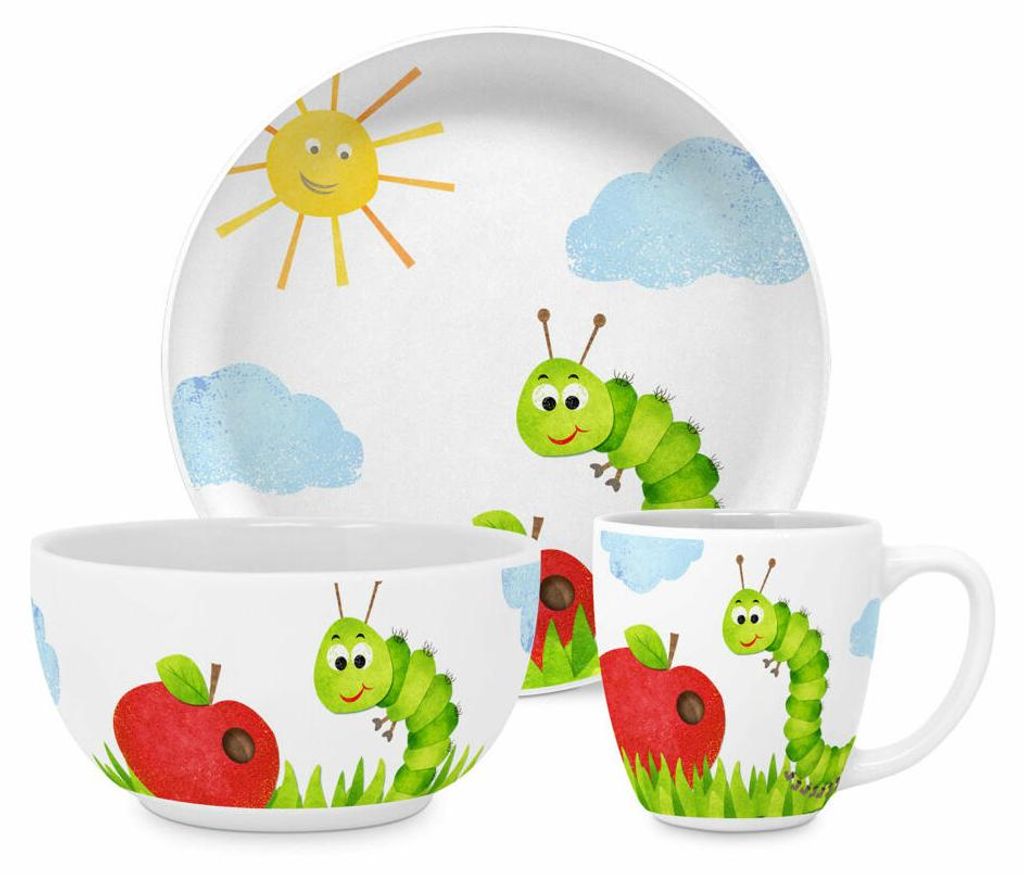 PPD Kurt Kids Set, 3-tlg., Geschirr, Becher, Teller, Produktbild 