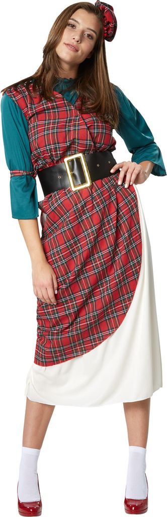 dressforfun Frauenkostüm Vornehme Highlanderin