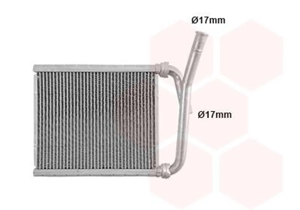 Radiateur d'habitacle en aluminium haute performance pour Lexus CT200h