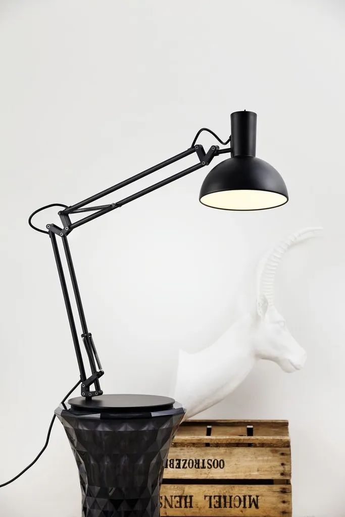 Lampe de Bureau Multifonction Arki Noire - Éclairage à Pince et Mural - 8