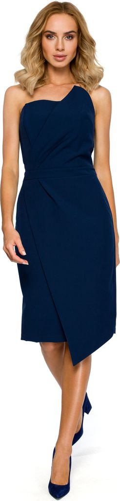 Made of Emotion Formelle Frauenkleider Agen M409 dunkelblau M