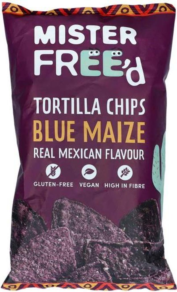 Mister Free'd Tortilla Chips Blue Maize 135g Produktbild 