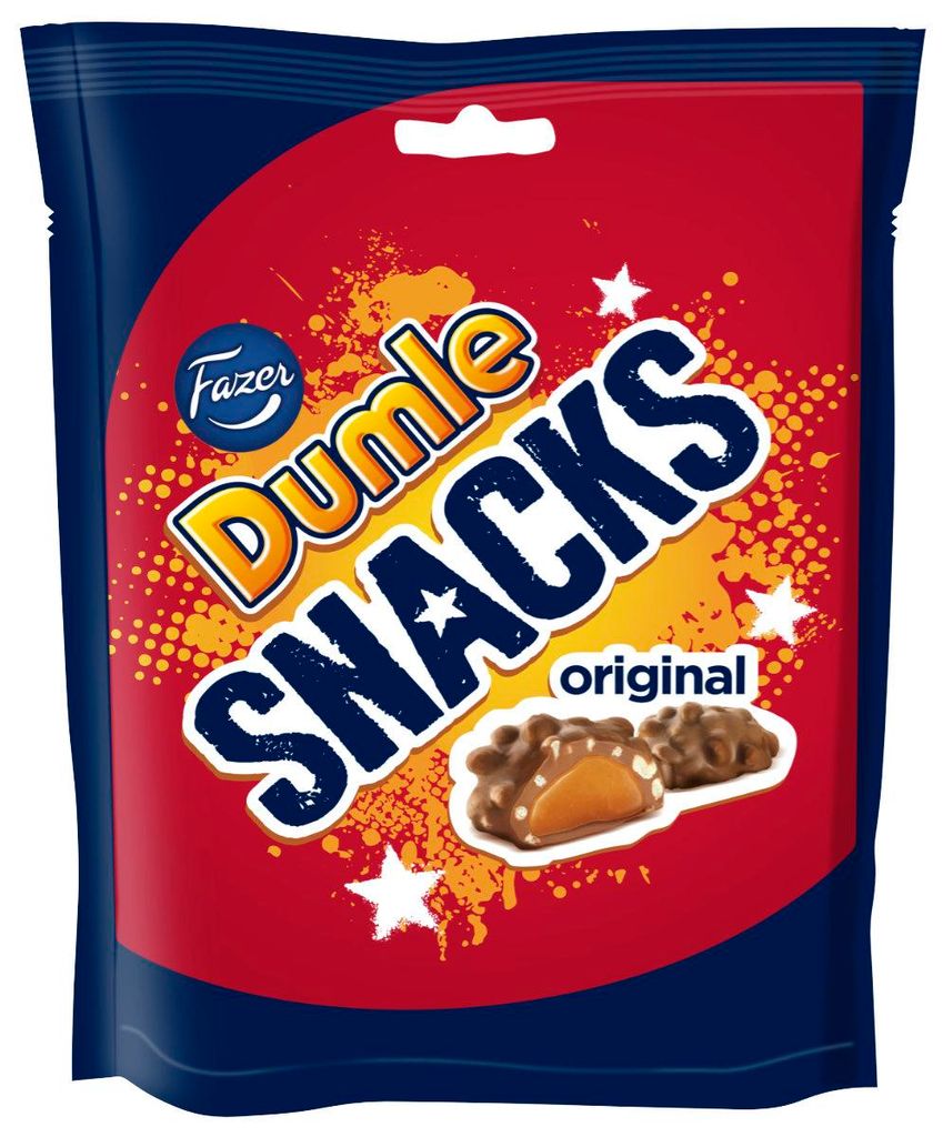 Fazer Dumle Snacks Original 100g Produktbild 
