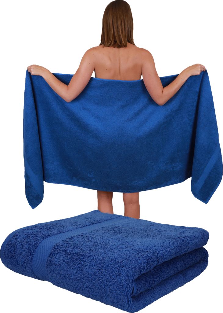 Betz 2 Stück Saunatücher 80 x 200 cm PALERMO 100% Baumwolle Produktbild 