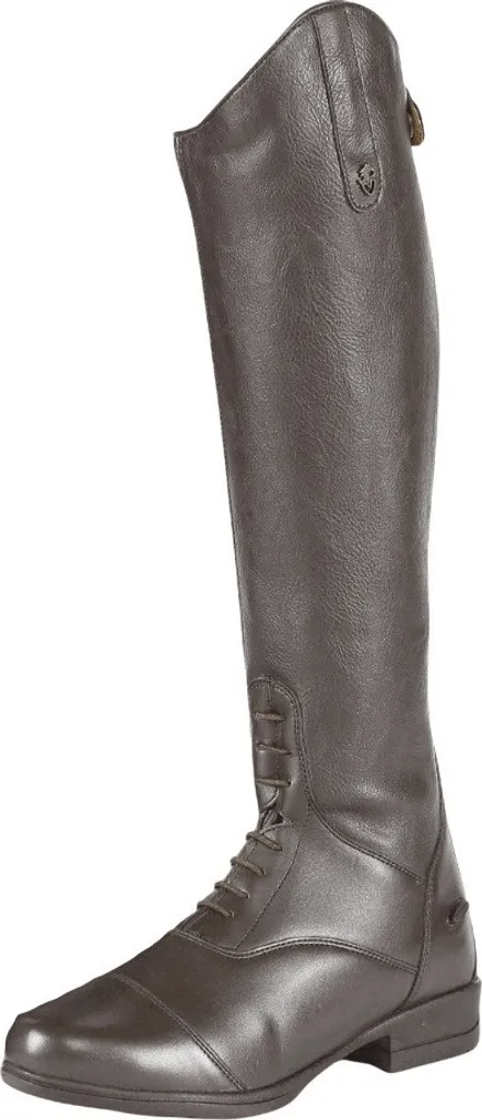 Bottes d'équitation cuir marron Moretta Gianna 37 pour pied sensible