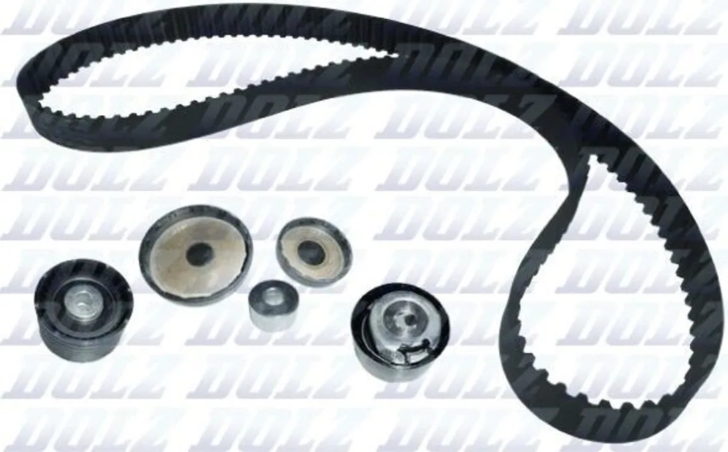 Kit courroie de distribution DOLZ SKD117 pour RENAULT Clio III 126 dents