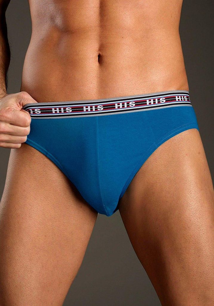 H.I.S. Slip 7 -teilig blau Größe M