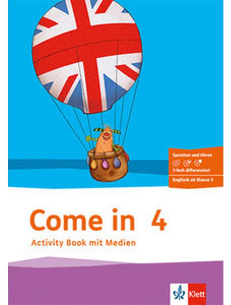 Come in 4. Activity Book mit Bildkarten und Audio-CD Klasse Immagine del prodotto 