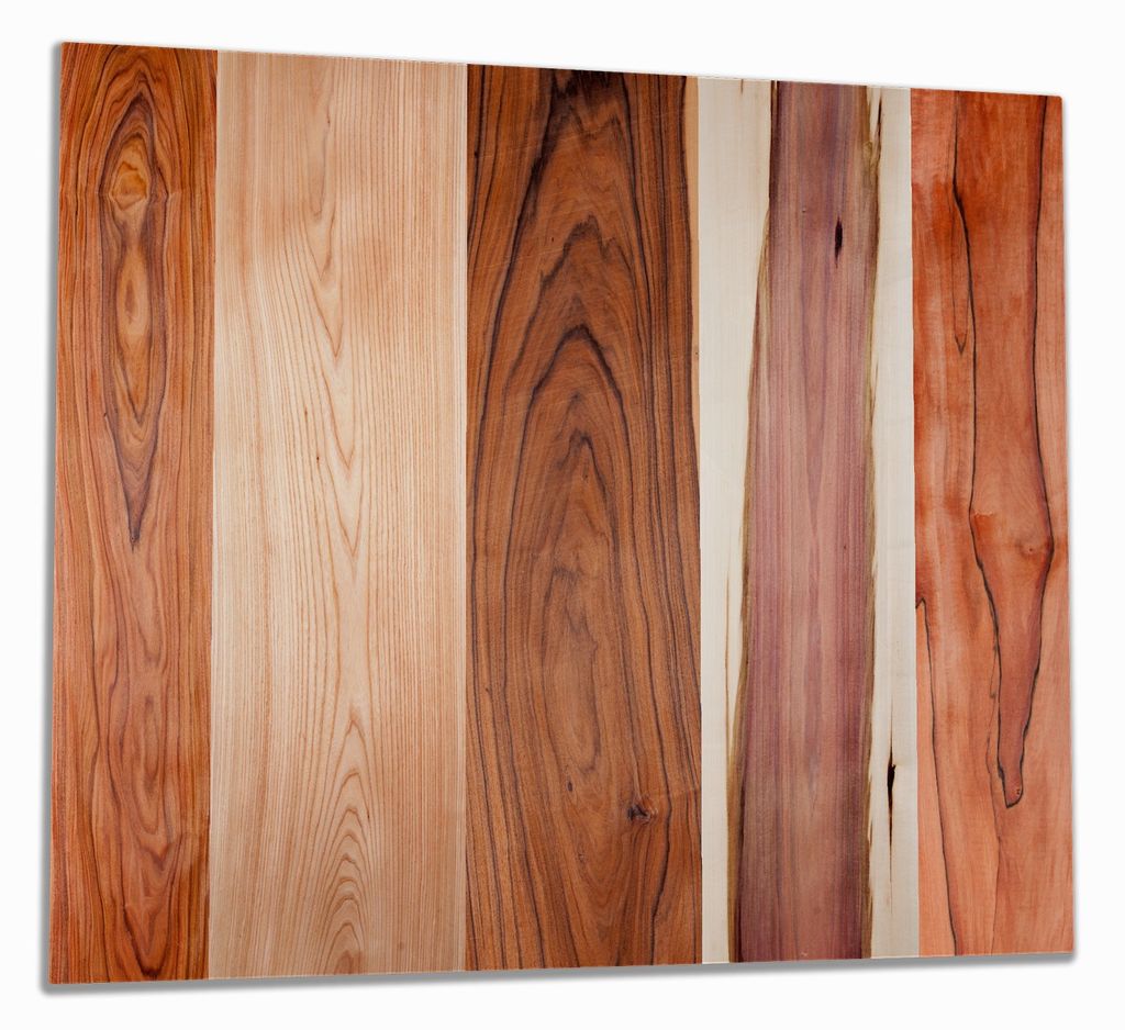 Wallario Herdabdeckplatte aus Glas, Größe 60 x 52 cm 1-teilig, Motiv Holzmuster - Oberfläche mit Holzmaserung VIII
