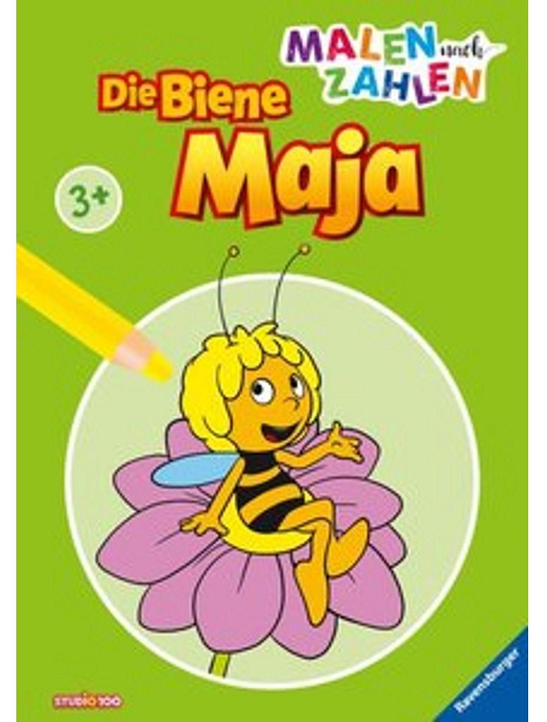 Die Biene Maja: Malen nach Zahlen ab 3 Immagine del prodotto 