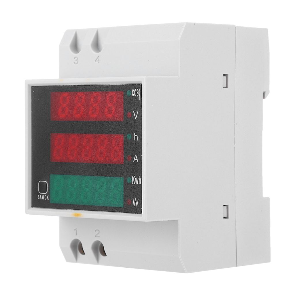 D52-2047 Multifunktions-Elektrizitätszähler mit digitaler Anzeige, Strom, Spannung, Leistungsfaktor, AC200450V