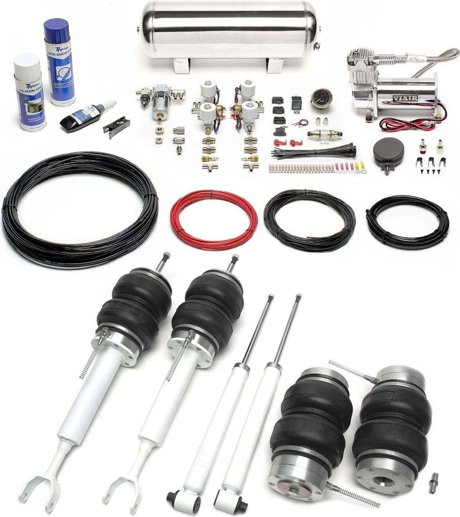 TA Technix Luftfahrwerk silber für Audi A6 4B Skoda Superb 3U VW Passat 3B/3BG
