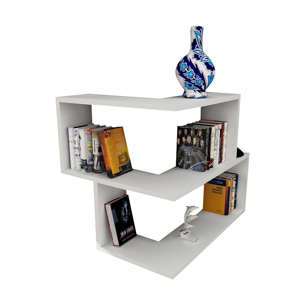 Skye Decor, Bulut - Bianco, Mensole da parete, Bianco, 45 x Immagine del prodotto 