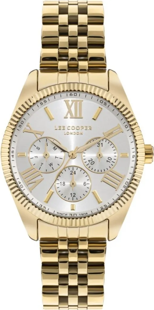 Montre Lee Cooper LC07811.130 Dorée - Accessoire Chic pour vos Tenues