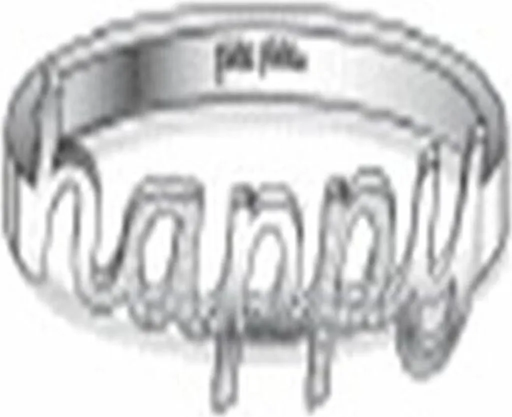 Anello Folli Follie 3R16F018C-50 Misura 10 | Acciaio Inox Silver Chic