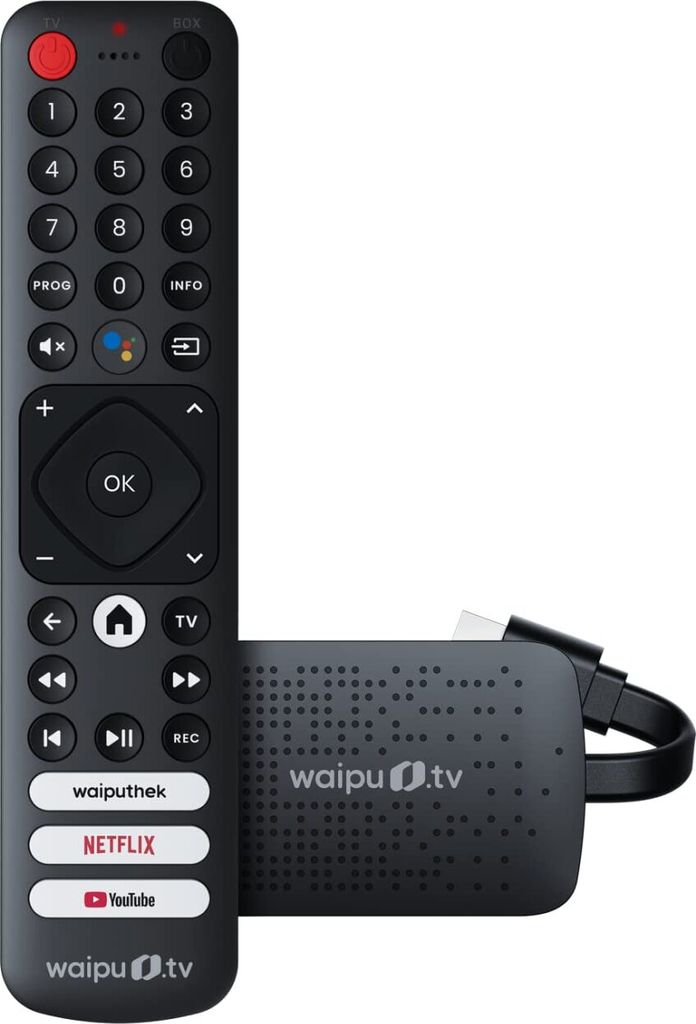 waipu.tv 4K Stick | Inkl. Fernbedienung mit Produktbild 1