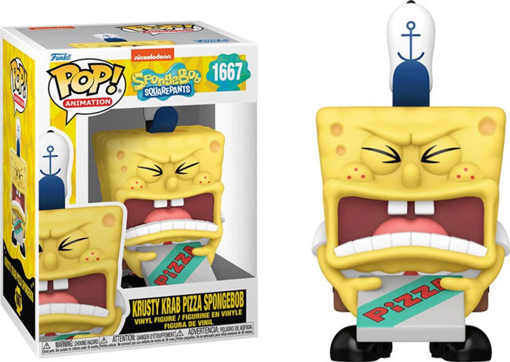 Figurka SpongeBob Kanciastoporty 25th Anniversary POP! -