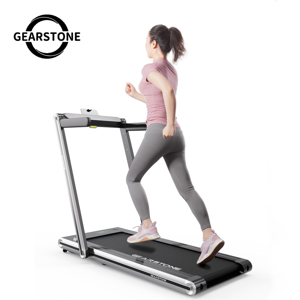 Laufband Elektrisch Heimtrainer FitnessgeräT Klappbar Treadmill Mit LCD Display 